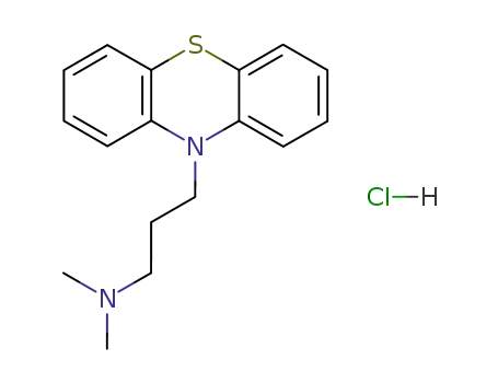 Dimethyl(3-phenothiazin-10-ylpropyl)azanium;chloride