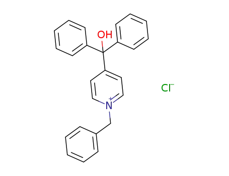 N-benzyl-alpha,alpha-diphenyl-4-pyridinemethanol chloride