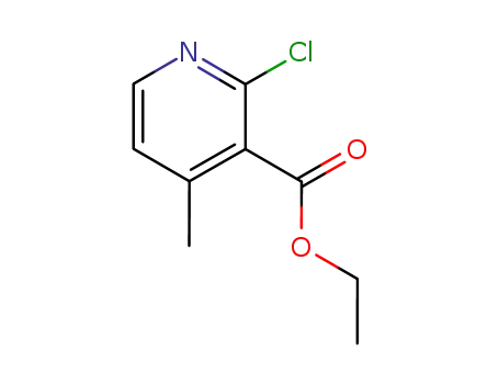 Molecular Structure of 50840-02-3 (2-CHLORO-4-METHYL-NICOTINIC ACID ETHYL ESTER)