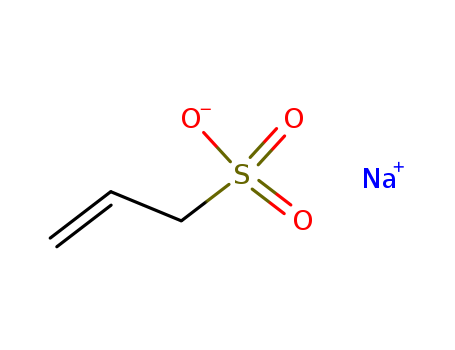 2495-39-8,Sodium allylsulfonate,2-Propene-1-sulfonicacid, sodium salt (8CI,9CI);Allylsulfonic acid, sodium salt;Sodium1-propene-3-sulfonate;Sodium 2-propene-1-sulfonate;Sodium Allyl Sulphonate;