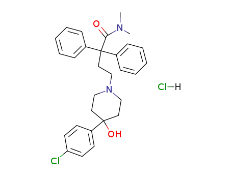 Molecular Structure of 34552-83-5 (Loperamide hydrochloride)