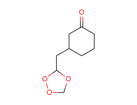 3-<1.2.4>trioxolan-3-ylmethyl-cyclohexanone