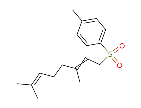 3,7-dimethyl-1-(p-tolylsulfonyl)-2,6-octadiene