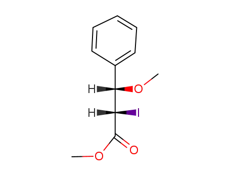 methyl (±)-anti-2-iodo-3-methoxy-3-phenylpropanoate
