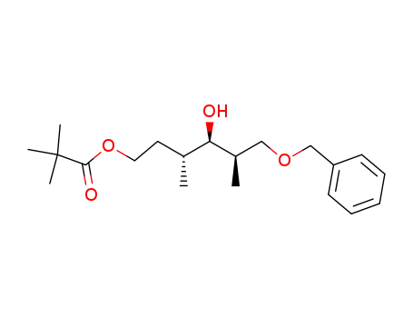 2,2-Dimethyl-propionic acid (3R,4R,5R)-6-benzyloxy-4-hydroxy-3,5-dimethyl-hexyl ester