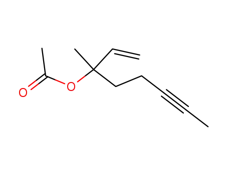 Acetic acid 1-methyl-1-vinyl-hex-4-ynyl ester