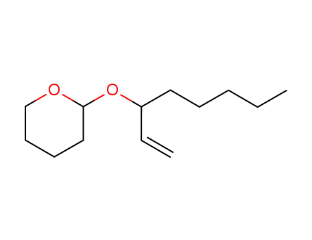 Molecular Structure of 50999-80-9 (2H-Pyran, 2-[(1-ethenylhexyl)oxy]tetrahydro-)