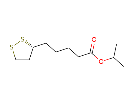 1,2-Dithiolane-3-pentanoic acid, 1-methylethyl ester, (R)-