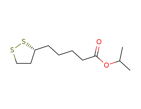 1,2-Dithiolane-3-pentanoic acid, 1-methylethyl ester, (R)-
