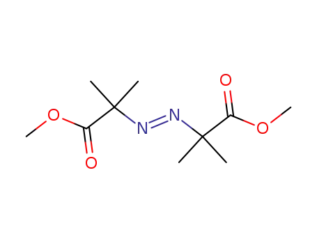 2-(1-methoxycarbonyl-1-methylethylazo)-2-methylpropionic acid methyl ester