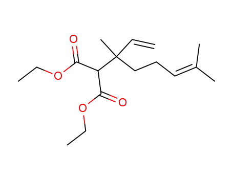 2-(1,5-Dimethyl-1-vinyl-hex-4-enyl)-malonic acid diethyl ester