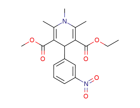 Ethyl methyl 1,2,6-trimethyl-4-(3-nitrophenyl)-1,4-dihydropyridine-3,5-dicarboxylate