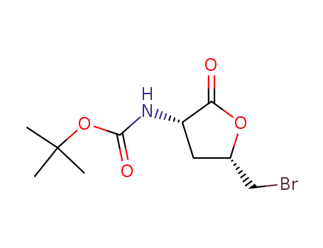 (2S,4S)-2-(tert-butoxycarbonyl)amino-4-bromomethyl-γ-butyrolactone