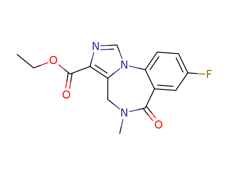 78755-81-4,Flumazenil,Anexate;Flumazepil;Flumazenil [USAN:BAN:INN];Romazicon;Flumazenilum [Latin];Flumazenil (JAN/USP);Romazicon (TN);4H-Imidazo[1,5-a][1,4]benzodiazepine-3- carboxylic acid,8-fluoro-5,6-dihydro-5- methyl-6-oxo-,ethyl ester;Flumazenilo;Lanexat;Ethyl 8-fluoro-5-methyl-5,6-dihydro-6-oxo-4H-imidazo(1,5-a)(1,4)benzodiazepine-3-carboxylate;4H-Imidazo(1,5-a)(1,4)benzodiazepine-3-carboxylic acid, 8-fluoro-5,6-dihydro-5-methyl-6-oxo-, ethyl ester;Ethyl 8-fluoro-5,6-dihydro-5-methyl-6-oxo-4H-imidazo(1,5-a)(1,4)benzodiazepine-3-carboxylate;