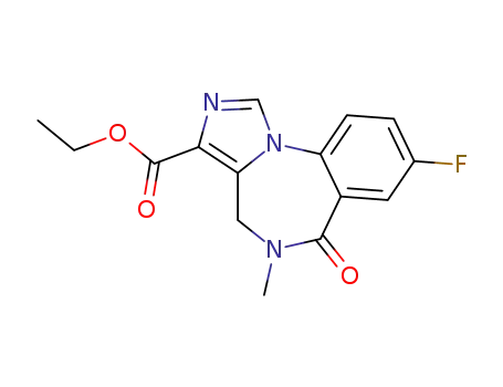 Molecular Structure of 78755-81-4 (Flumazenil)