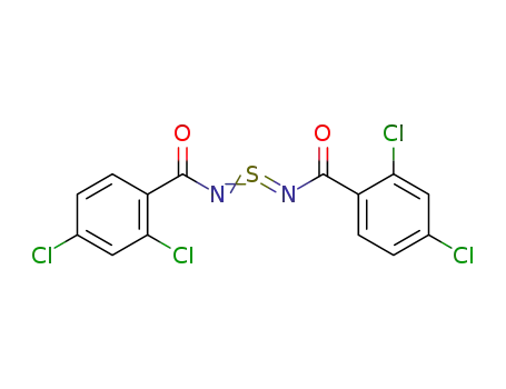 N,N'-bis-(2,4-dichloro-benzoyl)-sulfur diimide