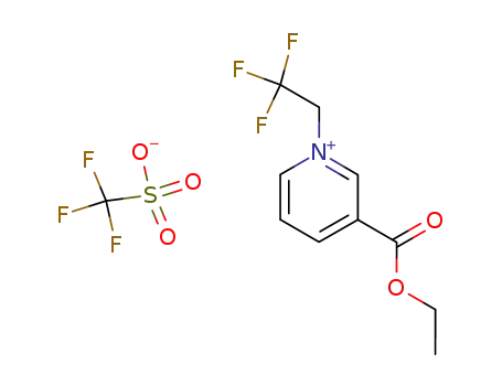 N-(2,2,2-Trifluoroethyl)-3-(ethoxycarbonyl)pyridinium triflate