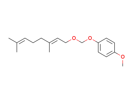 1-((E)-3,7-Dimethyl-octa-2,6-dienyloxymethoxy)-4-methoxy-benzene