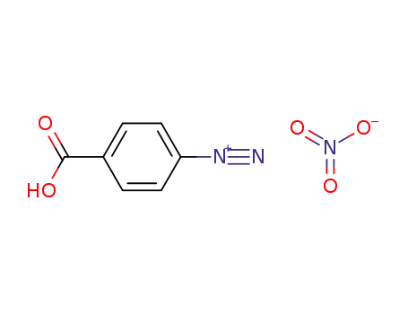 p-carboxybenzene diazonium nitrate