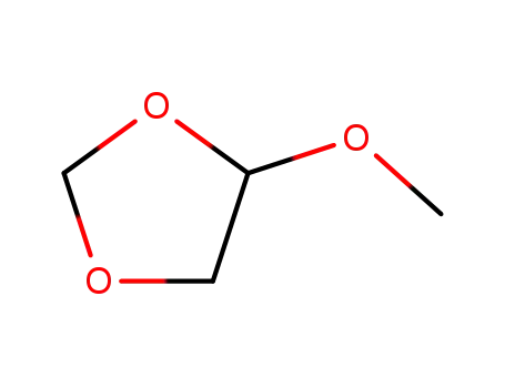 Molecular Structure of 109620-95-3 (1,3-Dioxolane, 4-methoxy-)