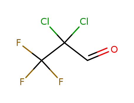 Molecular Structure of 82107-24-2 (Propanal, 2,2-dichloro-3,3,3-trifluoro-)
