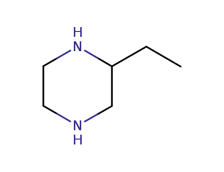 Molecular Structure of 13961-37-0 (2-Ethylpiperazine)
