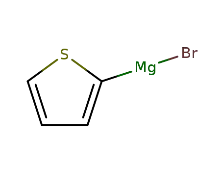 Molecular Structure of 5713-61-1 (THIOPHEN-2-YL-MAGNESIUM BROMIDE 1.0M)