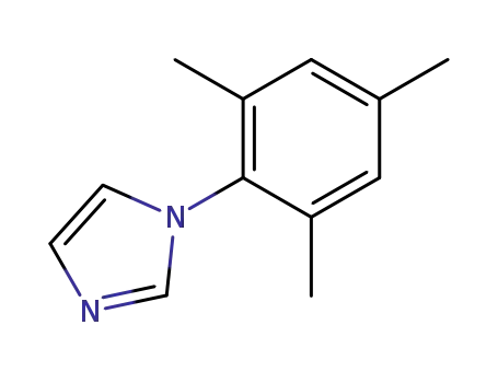 Molecular Structure of 25364-44-7 (1H-Imidazole, 1-(2,4,6-trimethylphenyl)-)