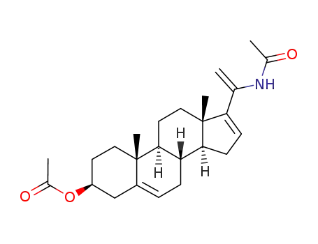 Acetic acid (3S,8R,9S,10R,13S,14S)-17-(1-acetylamino-vinyl)-10,13-dimethyl-2,3,4,7,8,9,10,11,12,13,14,15-dodecahydro-1H-cyclopenta[a]phenanthren-3-yl ester