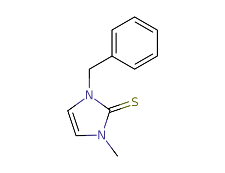 3-methyl-1-benzyl-1,3-dihydroimidazole-2-thione