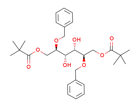 2,5-di-O-benzyl-1,6-bis-O-(2,2-dimethyl-propionyl)-D-mannitol