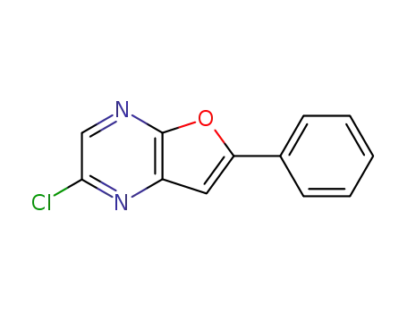 2-chloro-6-phenyl-furo[2,3-b]pyrazine
