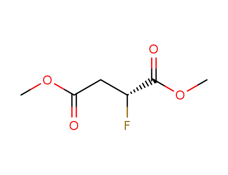 Molecular Structure of 76003-45-7 (Butanedioic acid, fluoro-, dimethyl ester, (R)- (9CI))