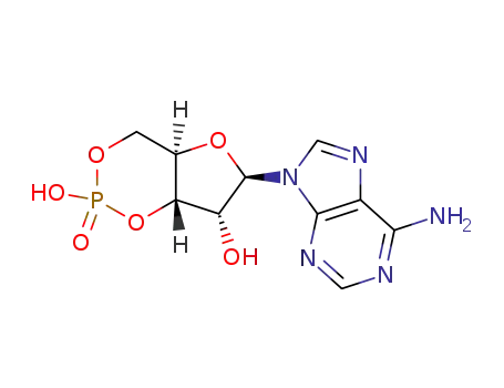 Molecular Structure of 60-92-4 (Cyclic AMP)