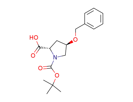 (2S,4R)-4-(benzyloxy)-1-(tert-butoxycarbonyl)pyrrolidine-2-carboxylic acid