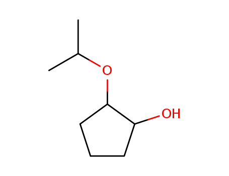 Molecular Structure of 142052-70-8 (Cyclopentanol, 2-(1-methylethoxy)-)