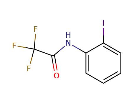 Molecular Structure of 143321-89-5 (Acetamide, 2,2,2-trifluoro-N-(2-iodophenyl)-)