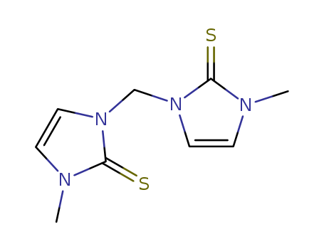 2H-Imidazole-2-thione, 1,1'-methylenebis[1,3-dihydro-3-methyl-