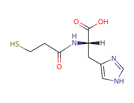 Nα-(3-mercaptopropanoyl)-L-histidine