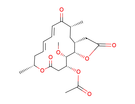 Acetic acid (7E,9E)-(3aR,5R,12R,16R,17S,17aS)-17-methoxy-5,12-dimethyl-2,6,14-trioxo-2,3,3a,5,6,11,12,14,15,16,17,17a-dodecahydro-4H-1,13-dioxa-cyclopentacyclohexadecen-16-yl ester