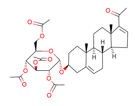 3-O-(2',3',4',6'-tetra-O-acetyl-α-D-glucopyranosyl)-16-dehydropregnenolone