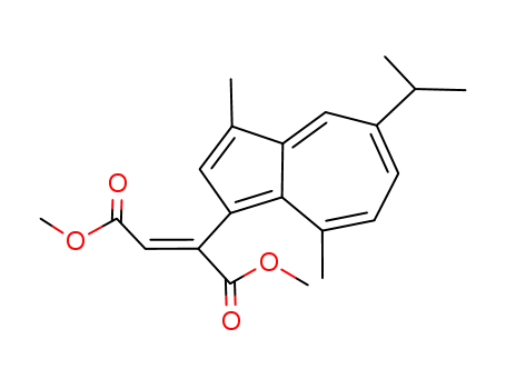 dimethyl (E)-1-(5'-isopropyl-3',8'-dimethylazulen-1-yl)-ethene-1,2-dicarboxylate