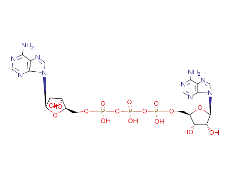 Molecular Structure of 5959-90-0 (adenosine 5'-triphosphate 5'-adenosine)