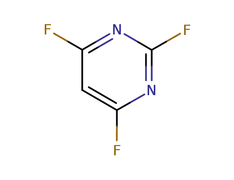 Molecular Structure of 696-82-2 (2,4,6-TRIFLUOROPYRIMIDINE)