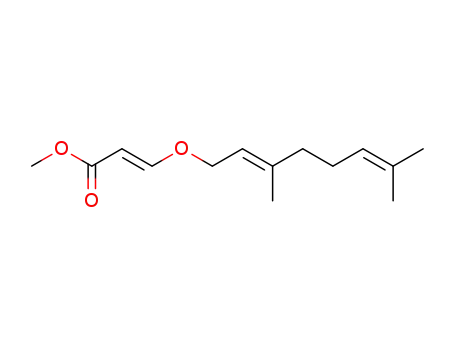methyl (E)-3-{[(E)-3,7-dimethylocta-2,6-dien-1-yl]oxy}acrylate
