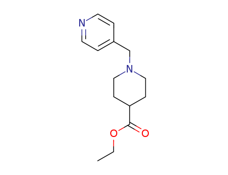 4-PIPERIDINECARBOXYLICACID, 1-(4-PYRIDINYLMETHYL)-, ETHYL ESTER