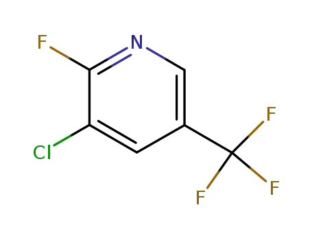 2-fluoro-3-chloro-5-(trifluoromethyl)pyridine