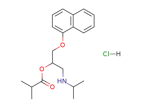 O-isobutyrylpropranolol hydrochloride
