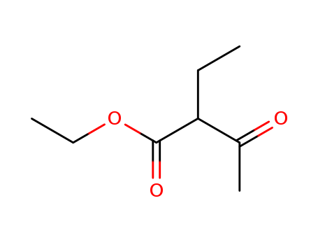 607-97-6,Ethyl 2-ethylacetoacetate,Acetoaceticacid, 2-ethyl-, ethyl ester (6CI,7CI,8CI);2-Ethyl-3-oxobutanoic acid ethylester;2-Ethylacetoacetic acid ethyl ester;Ethyl 2-acetylbutanoate;Ethyl2-acetylbutyrate;Ethyl 2-ethyl-3-ketobutyrate;Ethyl 2-ethyl-3-oxobutanoate;Ethyl 2-ethyl-3-oxobutyrate;Ethyl 2-ethylacetoacetate;Ethyl2-ethylacetylacetate;Ethyl a-acetylbutyrate;Ethyl a-ethylacetoacetate;NSC 53775;