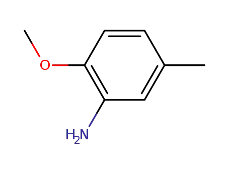 Molecular Structure of 120-71-8 (2-Methoxy-5-methylaniline)